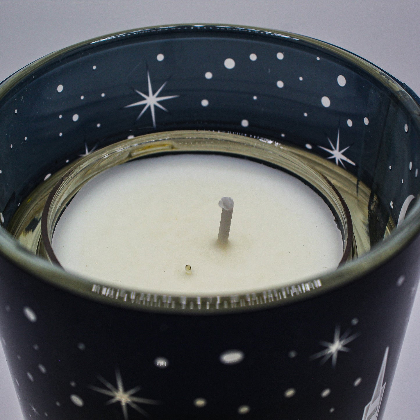 Lavender Soy Wax Candle with LED lights