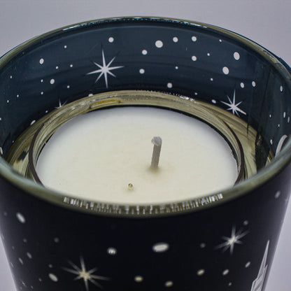 Lavender Soy Wax Candle with LED lights